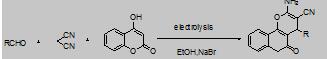 电催化吡喃衍生物的合成