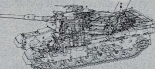 日本 T-90 链带式弹仓