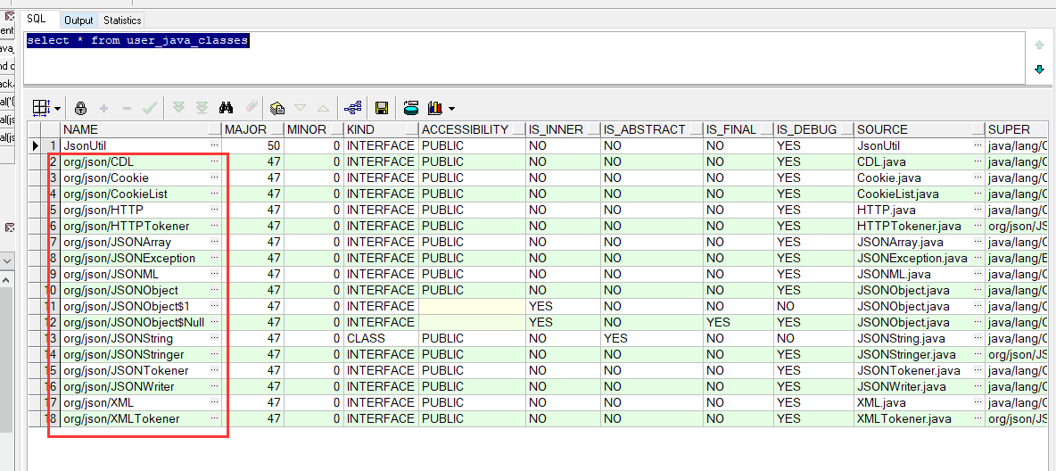 plsql的oracle解析json字符串函数